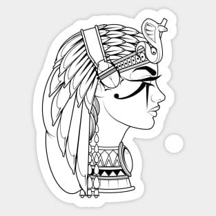 Cleopatra Sticker